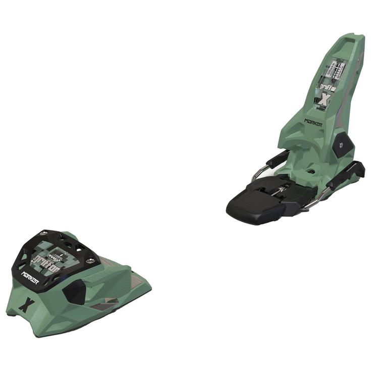Marker Fix Ski Griffon X 13 90mm Green Black Présentation