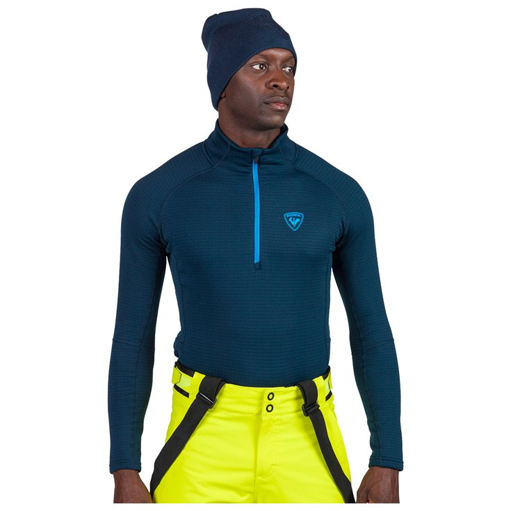 Rossignol Polaire Blackside Fleece Half Zip Dark Navy Présentation