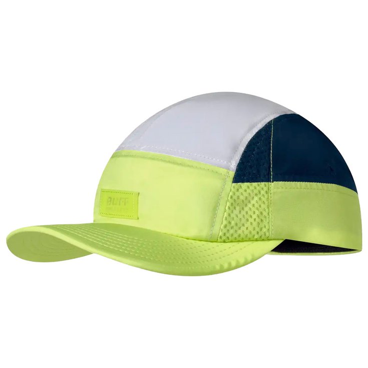 Buff Casquettes 5 Panel Go Cap Domus Lime Présentation