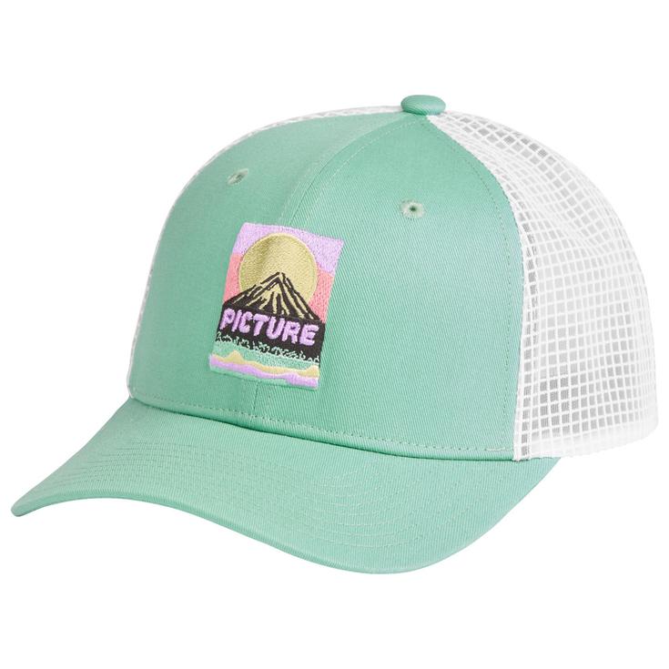Picture Casquettes Zephyr Trucker Cap Wasabi Présentation