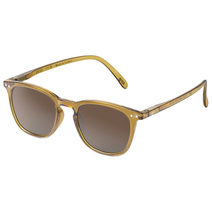 Izipizi Lunettes de soleil Sun #E Golden Green Présentation