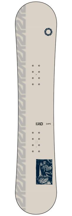 K2 Planche Snowboard Kandi Dos