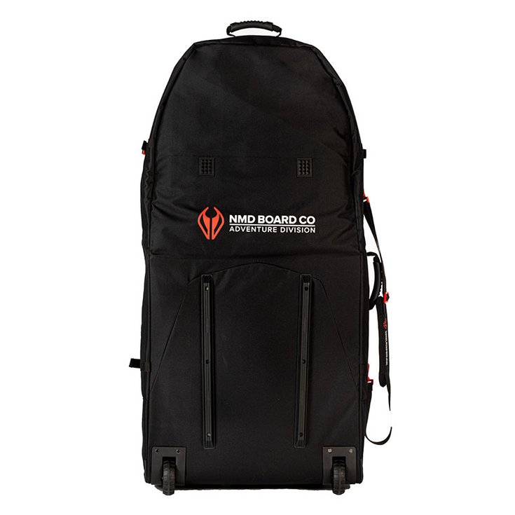 Nmd Housse de Bodyboard Wheelie Board Bag - Black / Red Profil