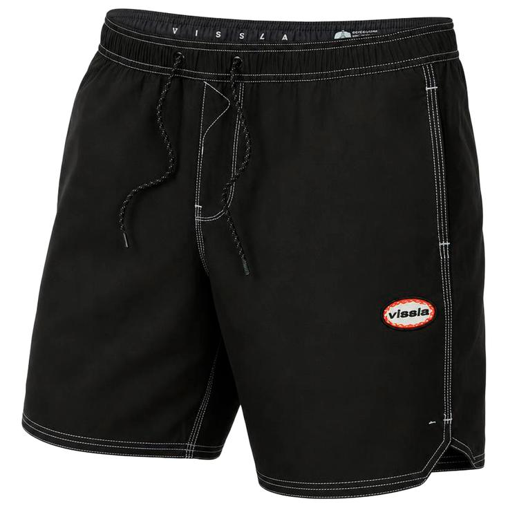 Vissla Boardshort Solid Sets Ecolastic 17.5" Black 2 Présentation