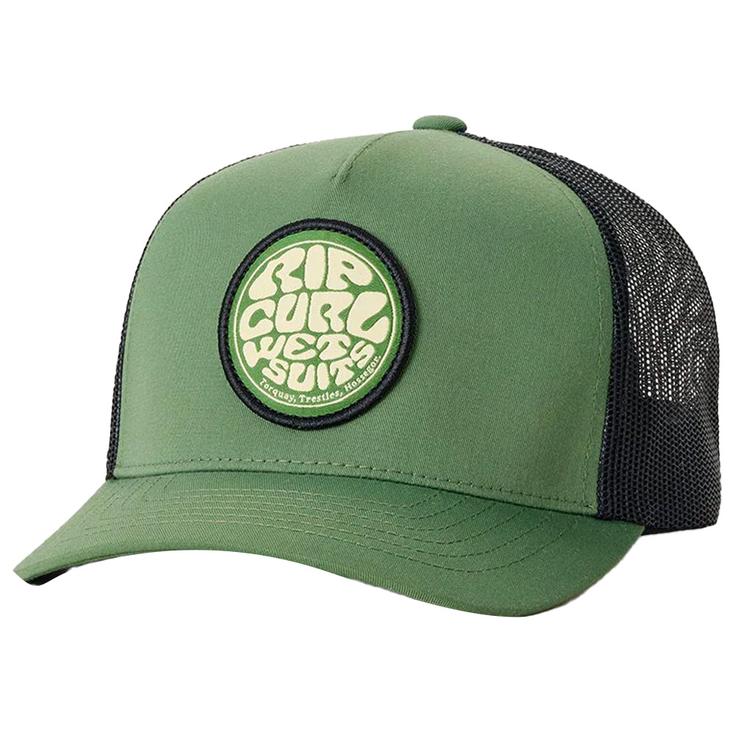 Rip Curl Casquettes Wetsuit Icon Trucker Boy Aloe Présentation