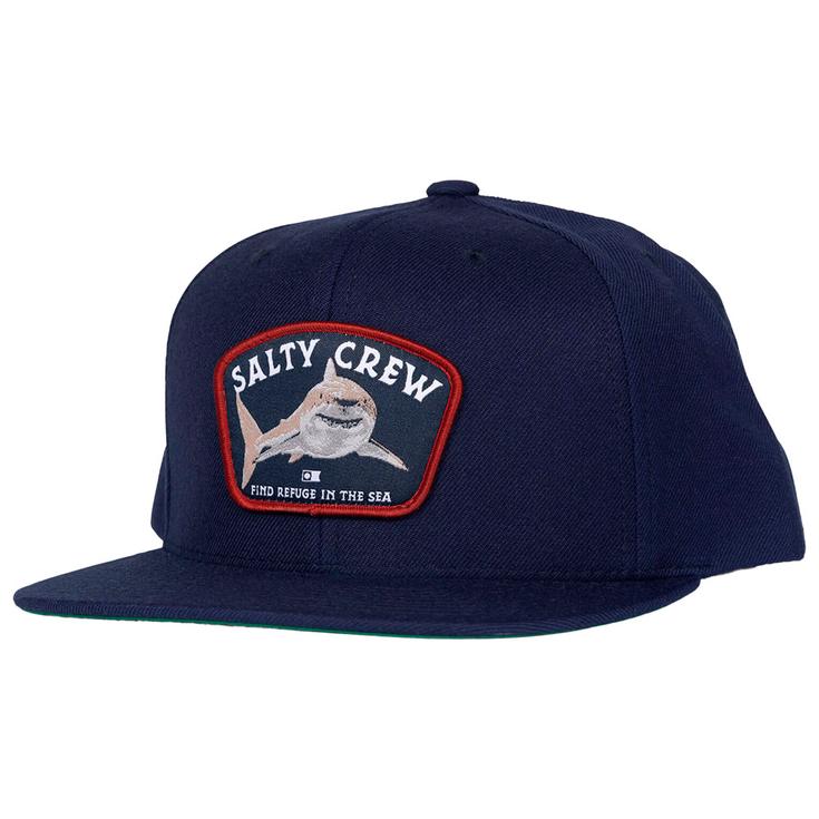 Salty Crew Casquettes Lurking 6 Panel Navy Présentation