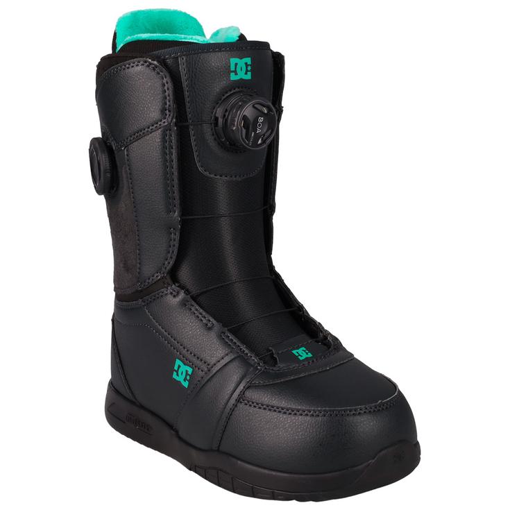 DC Boots Lotus Dark Grey Black Teal Présentation