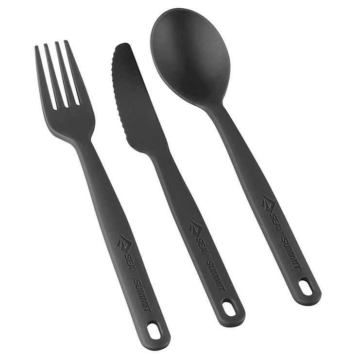 Sea To Summit Couverts Camp Cutlery Set Charcoal Présentation