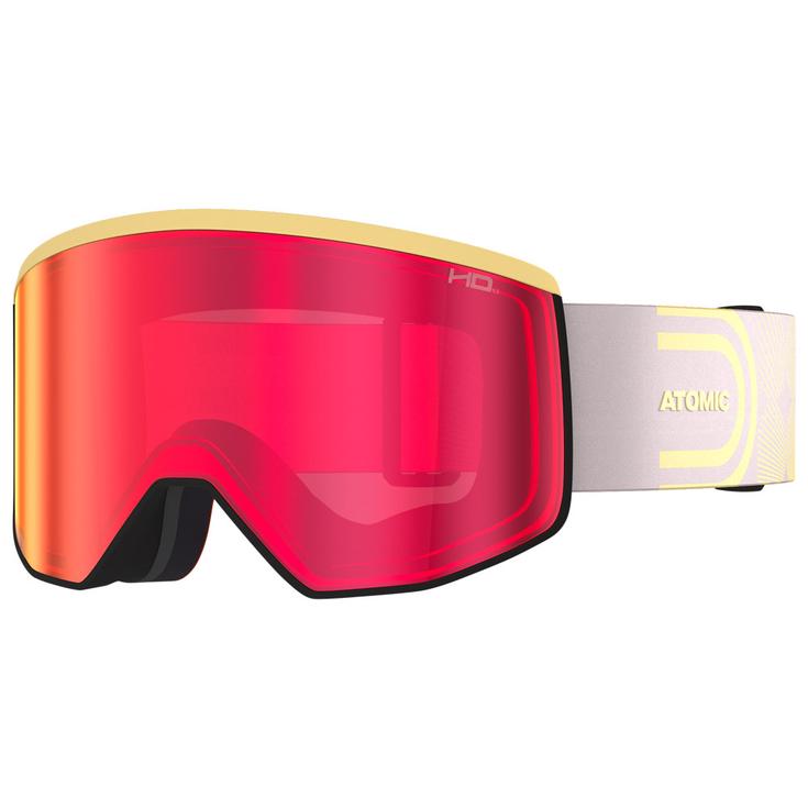 Atomic Masque de Ski Four Pro L Hd Concrete Butter Red Hd 