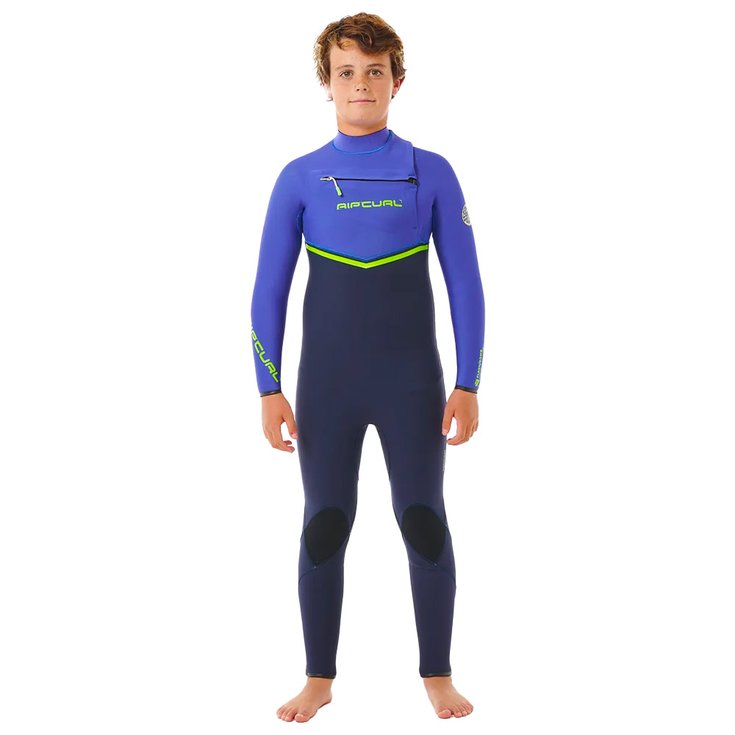 Rip Curl Combinaison Intégrale FlashBomb Jr Chest Zip 5/3 Wild Berry Présentation