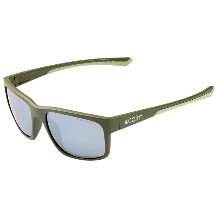 Cairn Lunettes de soleil Swim Mat Khaki Agate Grey Polarized Présentation