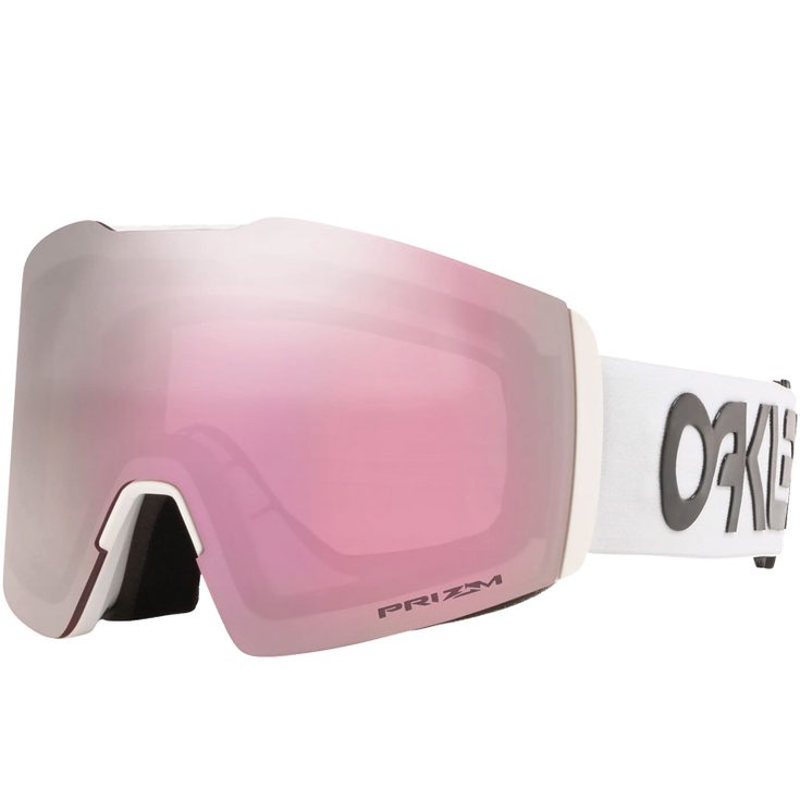 Oakley Masque de Ski Fall Line XL - Factory Pilot White / Prizm Snow Hi Pink Présentation