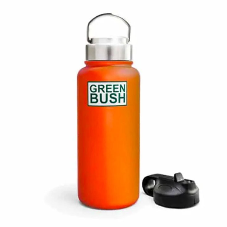Greenbush Gourde Flask 946Ml Orange Présentation