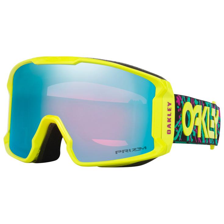 Oakley Masque de Ski Line Miner M Jaxson Blue Prizm Sapphire Iridium Présentation