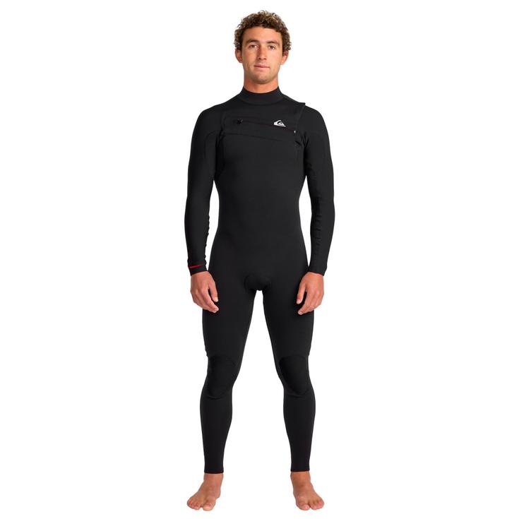 Quiksilver Combinaison Intégrale 4/3 Highline Chest Zip Black Présentation