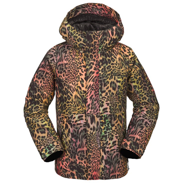 Volcom Blouson Ski Sass'n'fras Ins Jacket Acid Présentation