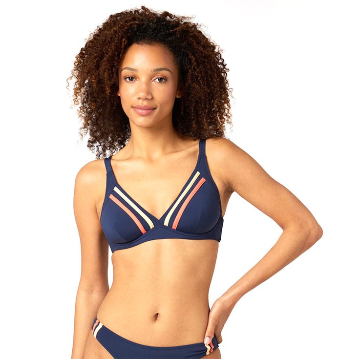 Rip Curl Maillot de bain Triangle Day Break C-D Tri Navy Présentation