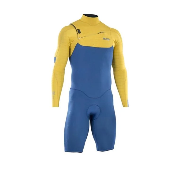Ion Shorty Seek Core 3/2 Shorty Ls Front Zip Faint-Blue Présentation
