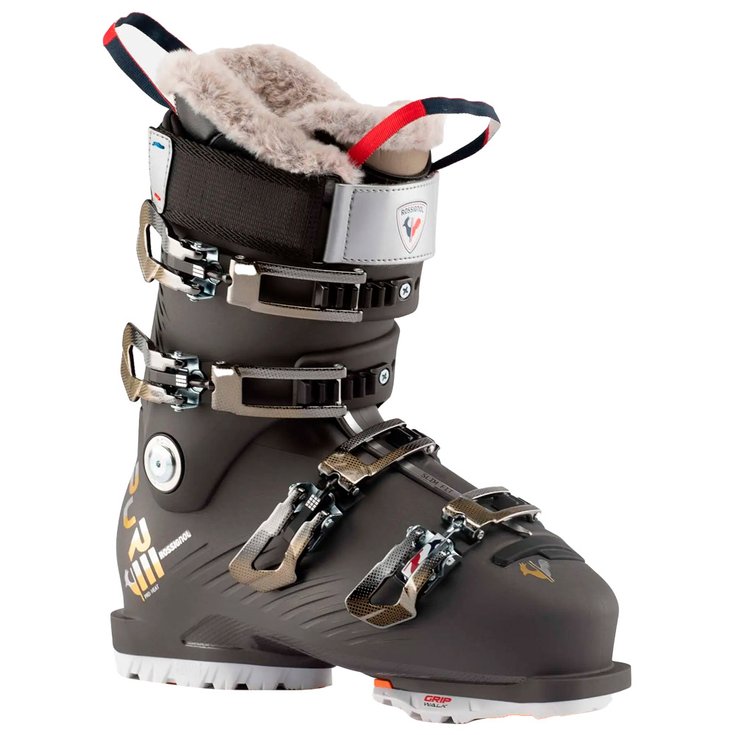 Rossignol Chaussures de Ski Pure Pro Heat Gw Metal Gold Grey Détail