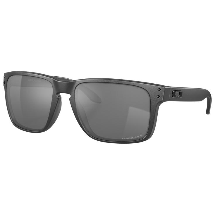 Oakley Lunettes de soleil Holbrook XL Steel Prizm Black Polarized Présentation