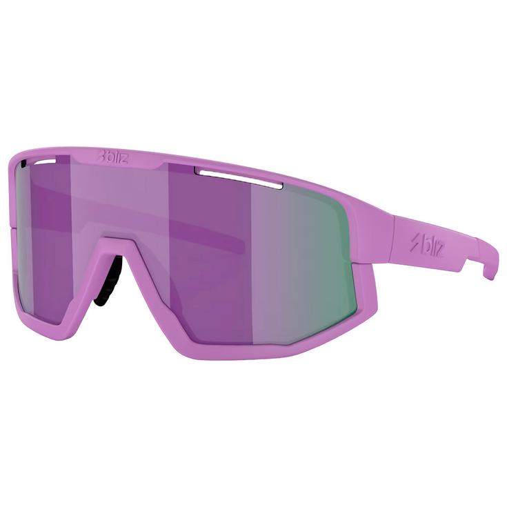 Bliz Lunettes de soleil Fusion Small Matte Purple Grey Purple Multi Présentation