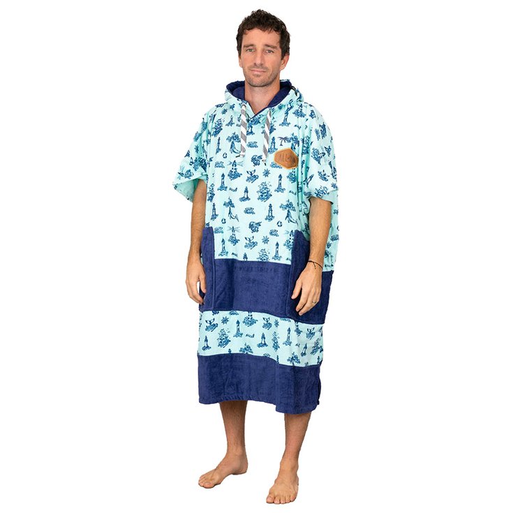 All-In Poncho Surf V Poncho Beach Crew Stormy Présentation