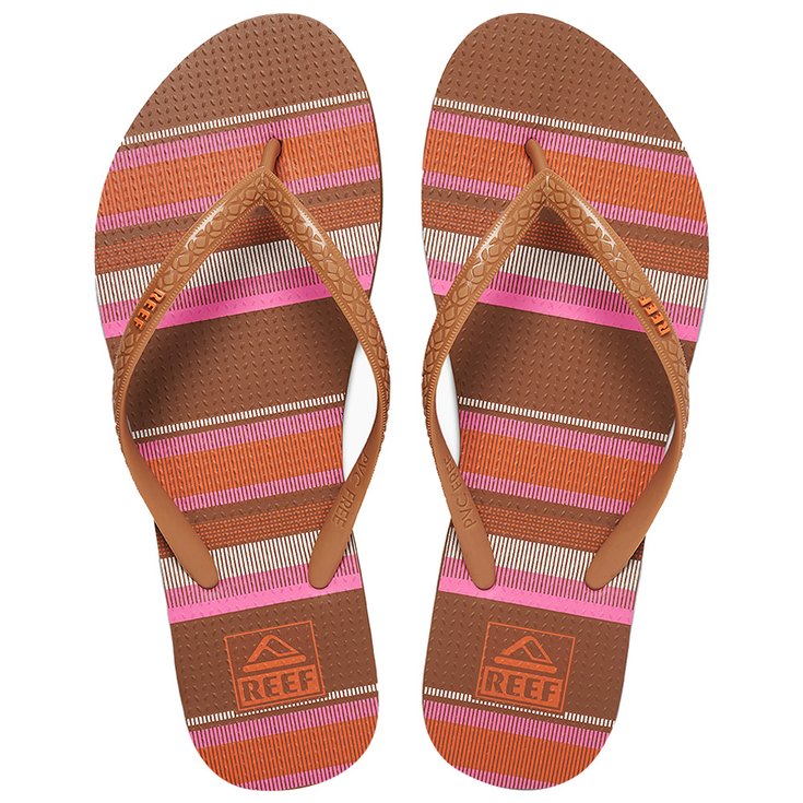 Reef Tongs Seaside Prints Smoothie Stripe Présentation