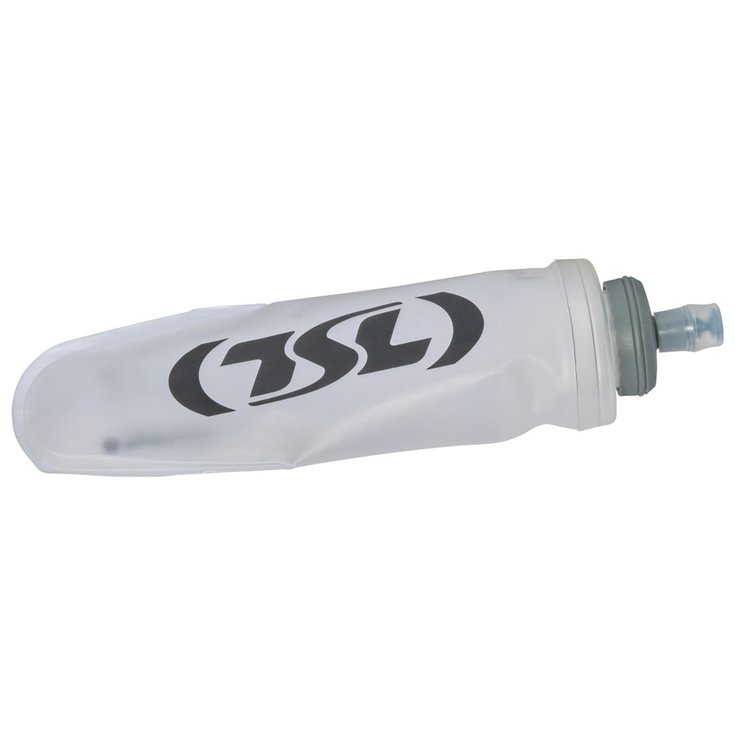 TSL Gourde Flask Souple 500 ml Translucide Grey Présentation