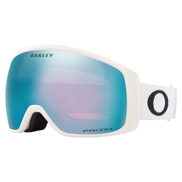 Oakley Masque de Ski Flight Tracker M Matte White Prizm Sapphire Iridium Présentation