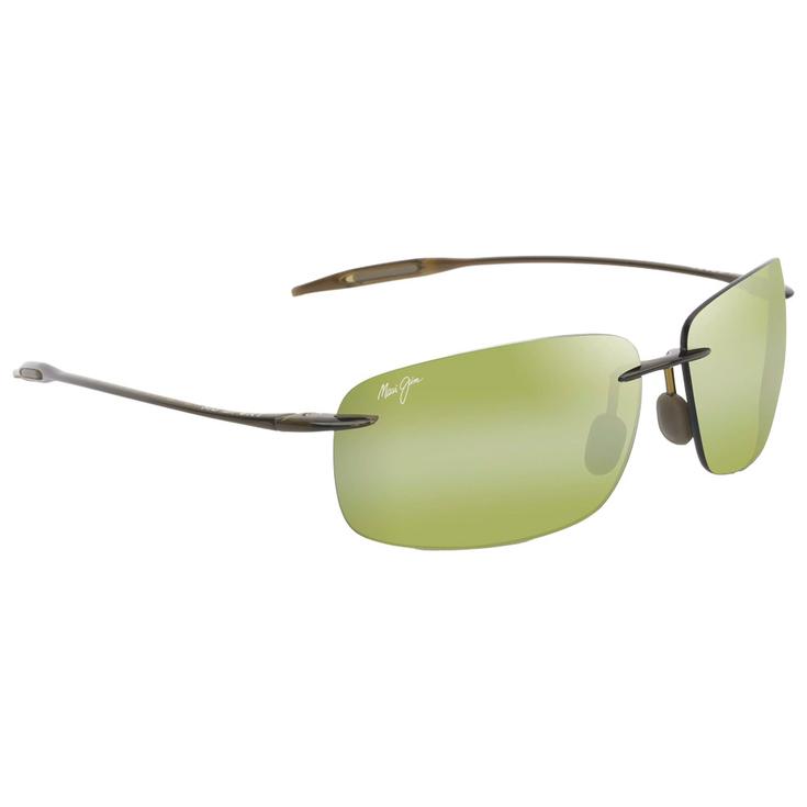 Maui Jim Lunettes de soleil Breakwall Shiny Trans Khaki Green Maui Ht MauiPure Présentation
