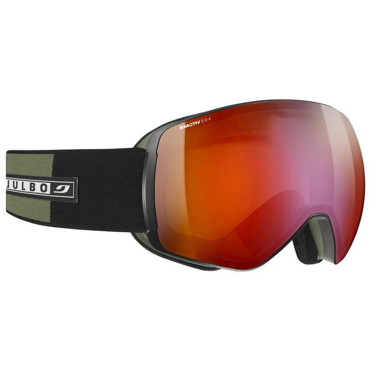 Julbo Masque de Ski Stormchaser Vert Noir Reactiv 0-4 High Contrast Présentation