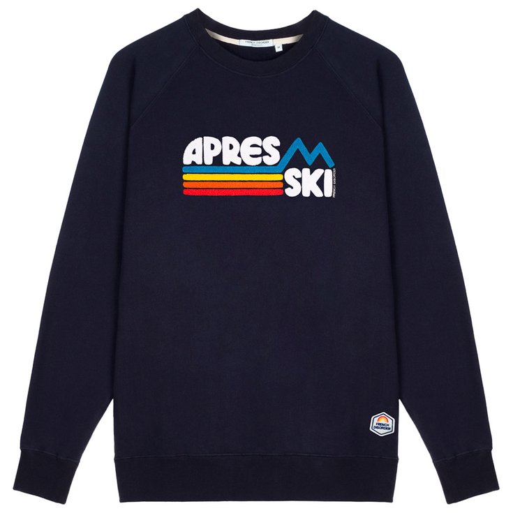 French Disorder Sweat Clyde Apres Ski Broderie Navy Présentation