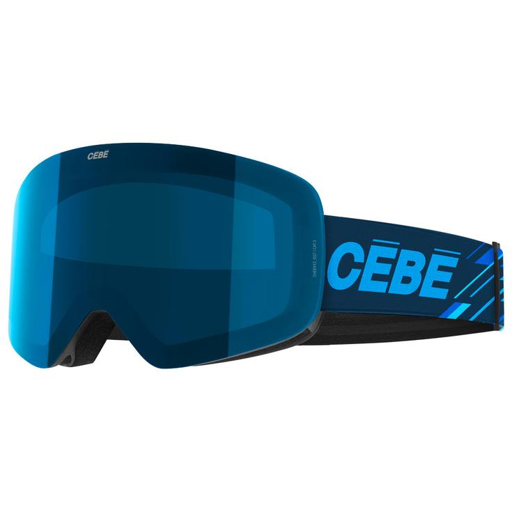 Cebe Masque de Ski Cheeky 2 Otg Navy Blue Mirror Présentation