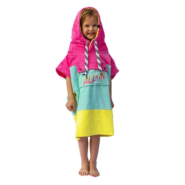 All-In Poncho Surf Baby Crew - 80ies / Pink Profil