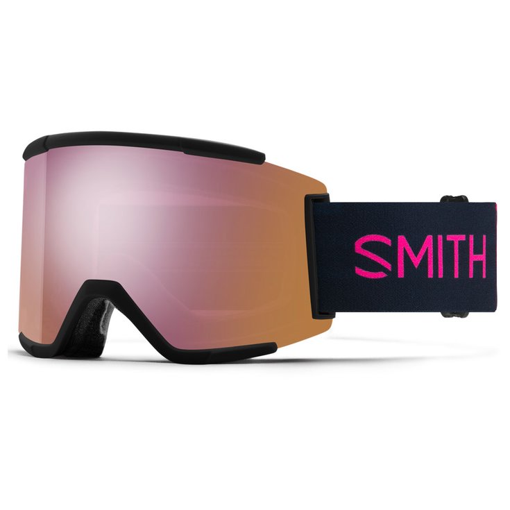 Smith Masque de Ski Squad XL AC Scott Stevens Chromapop Everyday Rose Gold Mirror + Chromapop Storm Blue Sensor Mirror Présentation