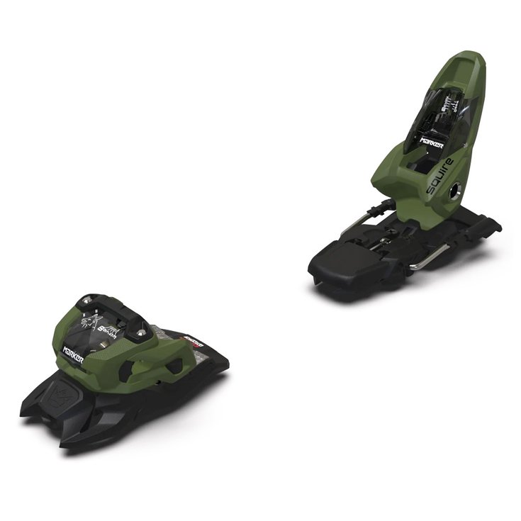 Marker Fix Ski Squire 11 100mm Green Black Présentation