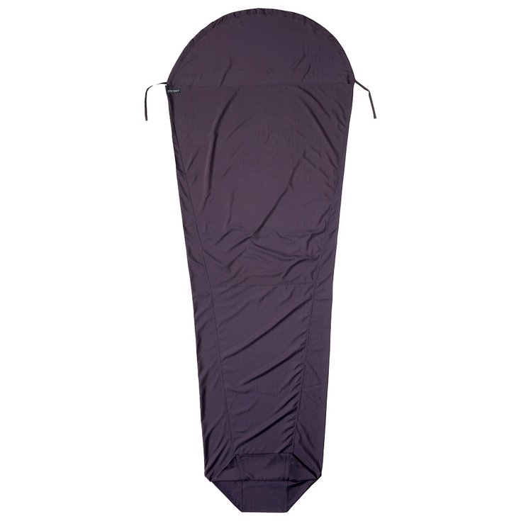 Cocoon Drap de sac Thermolite Silkweight Sarcophage Volcano Grey Présentation