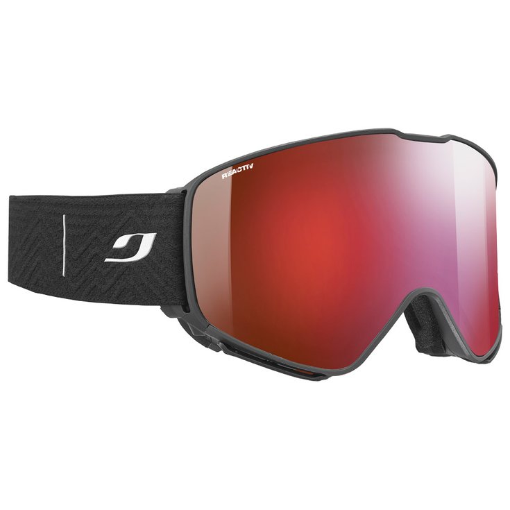 Julbo Masque de Ski Quickshift Otg Noir Reactiv High Contrast 0-4 Présentation