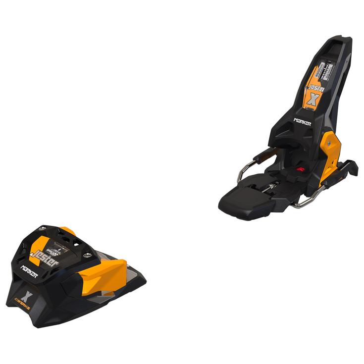 Marker Fix Ski Jester X 16 Mwerks 105mm Black Orange Présentation