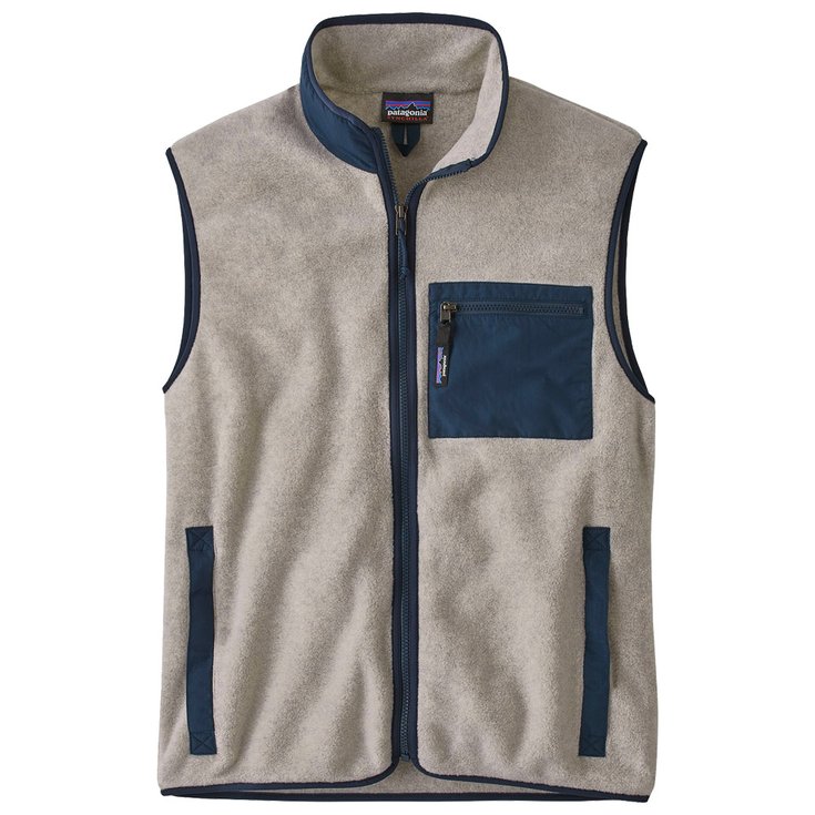 Patagonia Polaire M's Synch Vest Oatmeal Heather Présentation