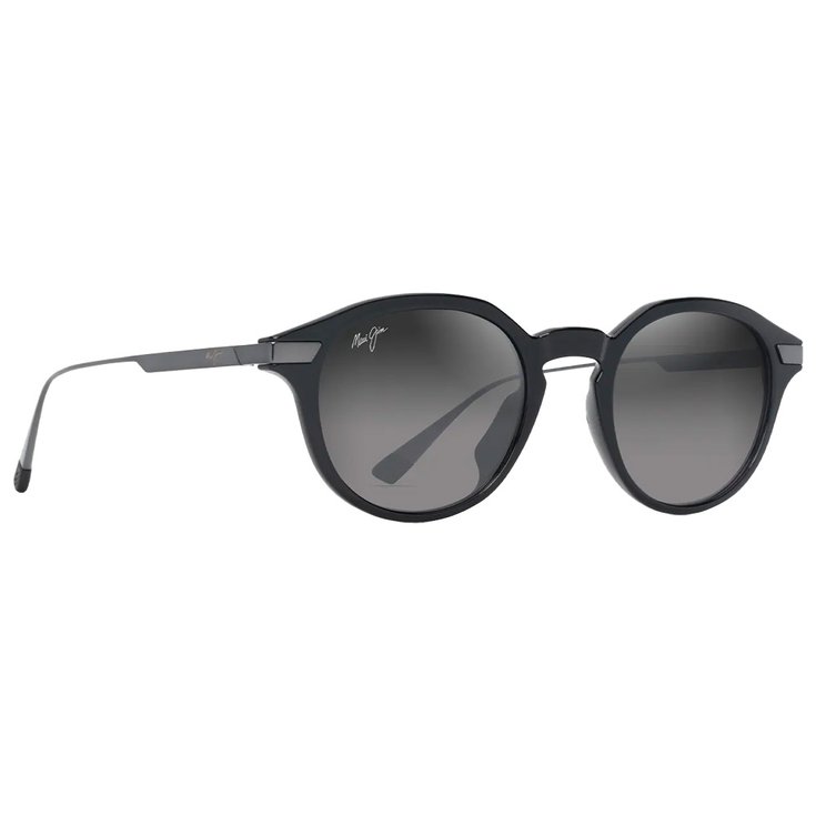 Maui Jim Lunettes de soleil Momi Noir Brillant Neutral Grey MauiBrilliant Présentation