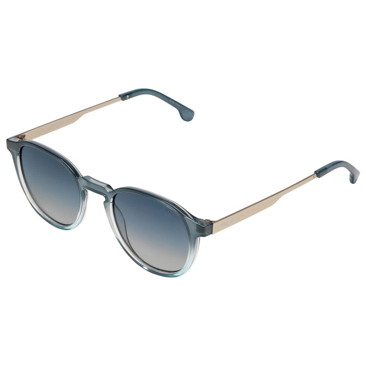 Komono Lunettes de soleil Liam Metal Underwater Silver Présentation