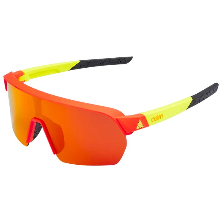 Cairn Lunettes de soleil Roc Mat Neon Orange Yellow Présentation