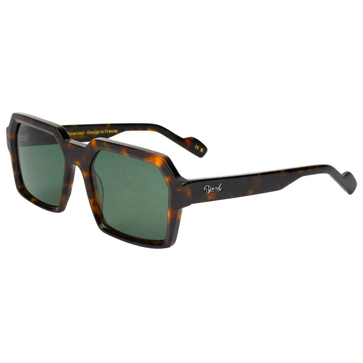 Binocle Eyewear Lunettes de soleil Tyler Shiny Tortoise G15 Polarized Présentation