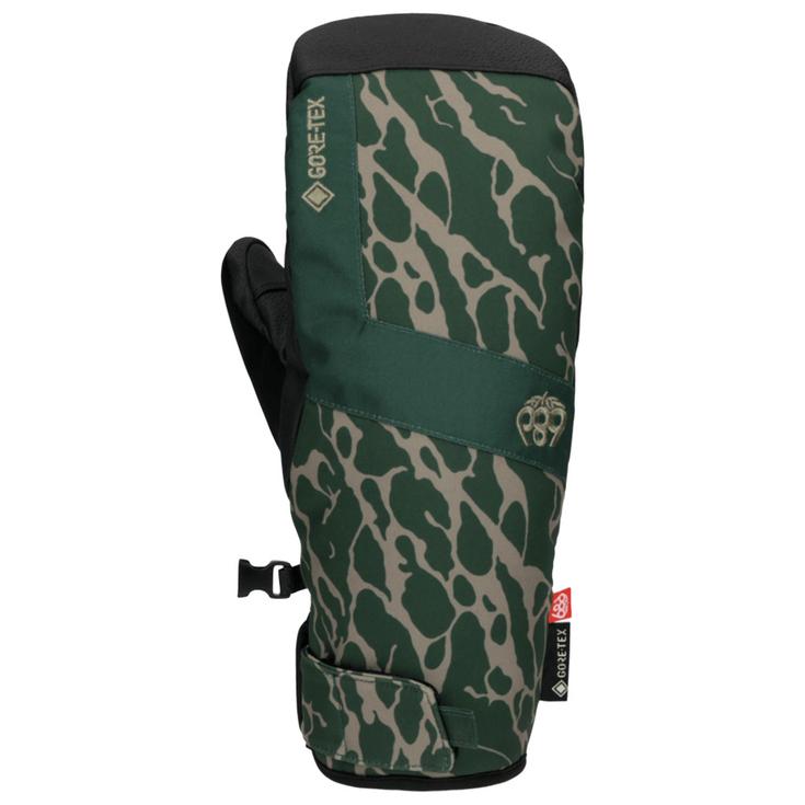 686 Moufles Gore-tex Linear Under Cuff Mitt Moss Green Facture Présentation 686 Moufles Gore-tex Linear Under Cuff Mitt Moss Green Facture Présentation