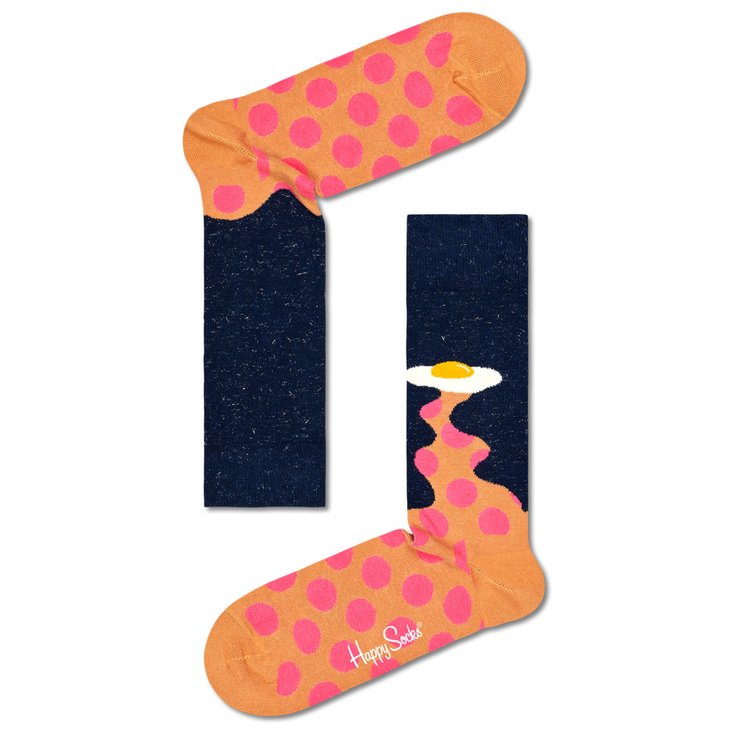 Happy Socks Chaussettes Space Egg Bleu Présentation