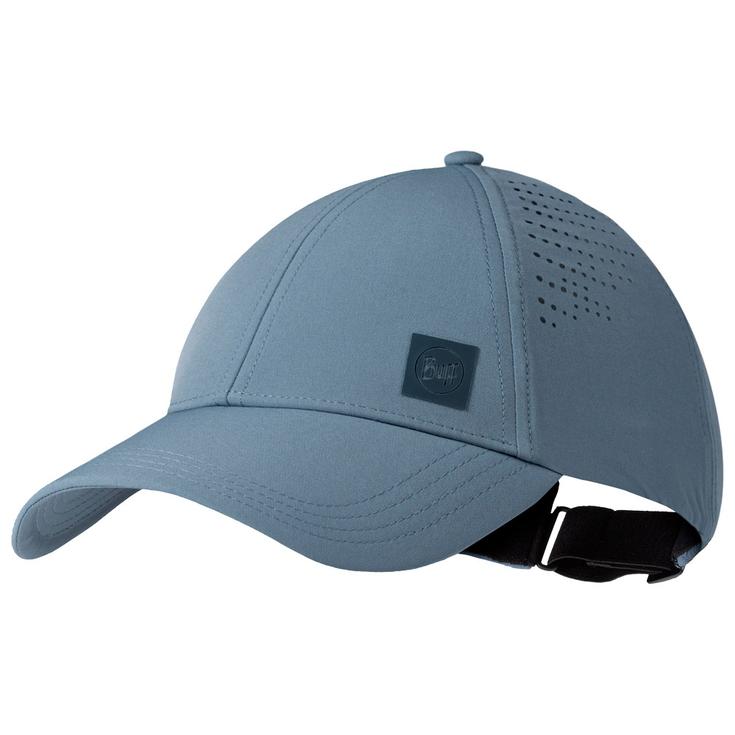 Buff Casquettes Summit Cap Solid Stone Blue Présentation
