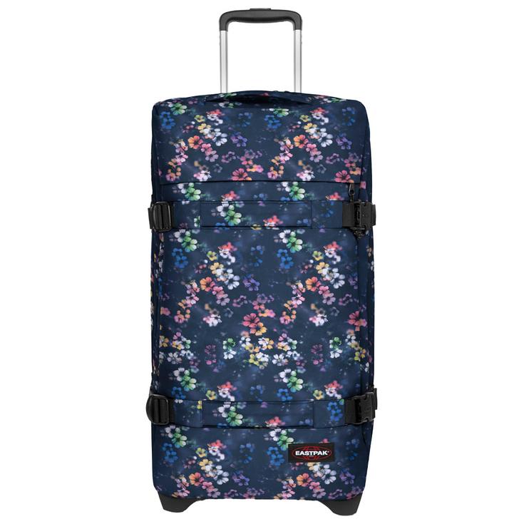 Eastpak Valise Transit'R M 78L Flora Fade Navy Présentation