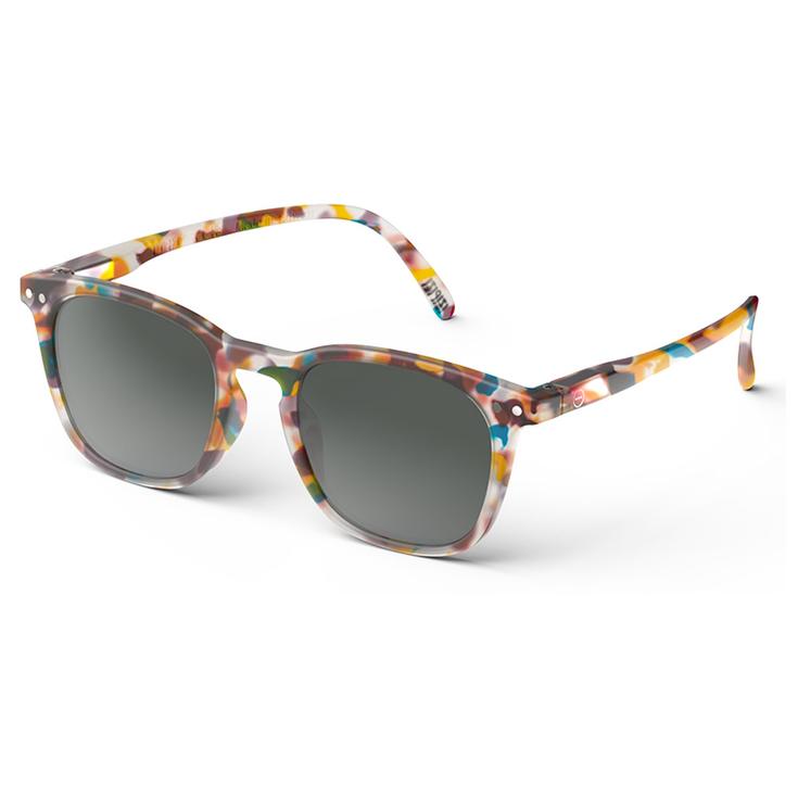 Izipizi Lunettes de soleil Junior Sun #E Blue Tortoise Soft Grey Présentation