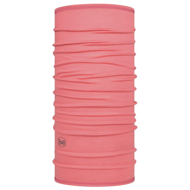 Buff Tour de cou Merino Lightweight Neckwear Solid Cyberpink Présentation
